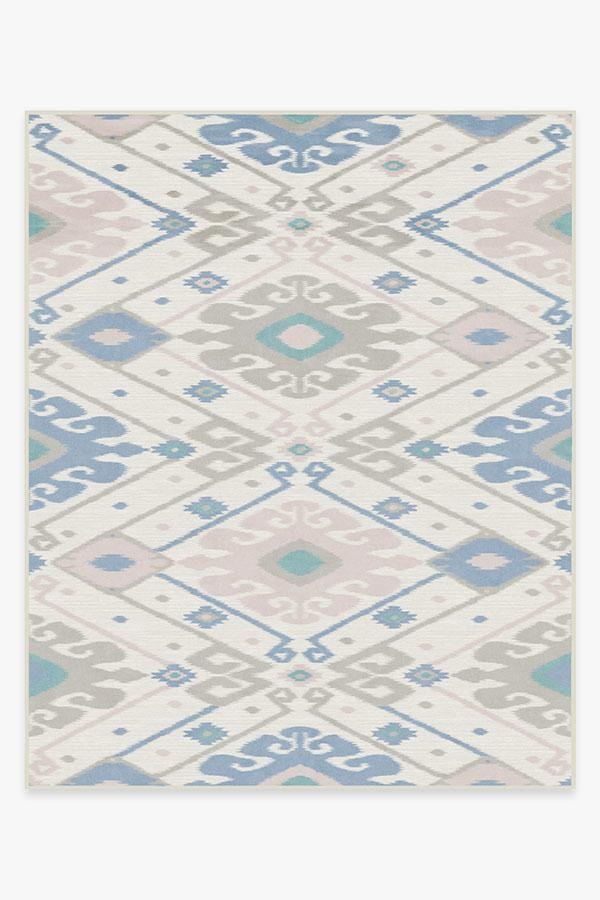 Inik Ikat Pastel Rug 8'x10' | Stain-Resistant