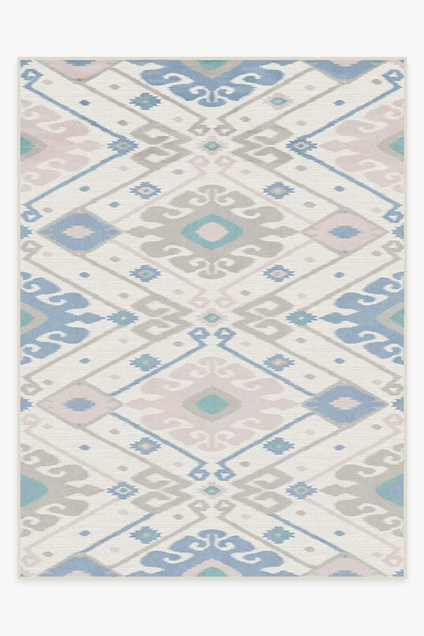 Inik Ikat Pastel Rug 9'x12' | Stain-Resistant