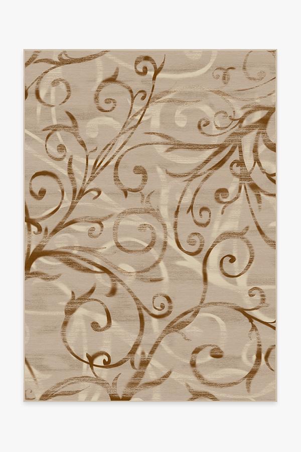 Ironwork Natural Rug 5'x7' | Stain-Resistant