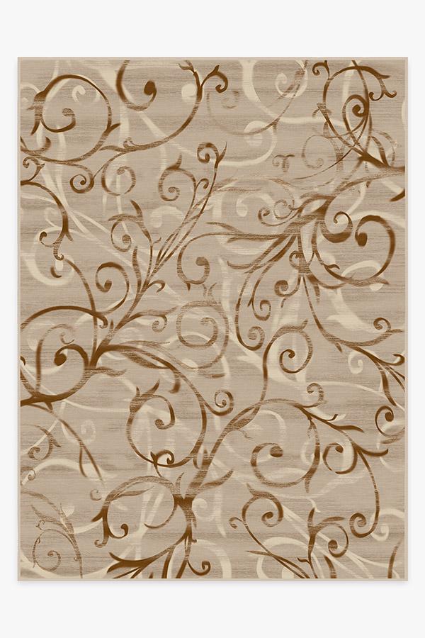 Ironwork Natural Rug 9'x12' | Stain-Resistant