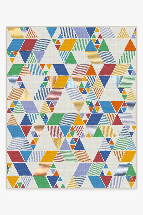 Joojee Multicolor Rug 8'x10' | Stain-Resistant