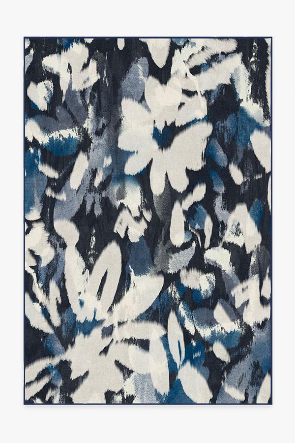 Kalina Blue Rug 6'x9' | Stain-Resistant