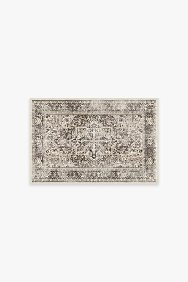 Kamran Hazel Rug 2'x3' | Stain-Resistant