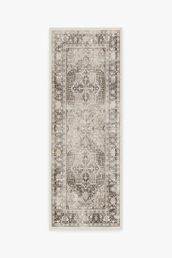 Kamran Hazel Rug 2.5'x7' | Stain-Resistant