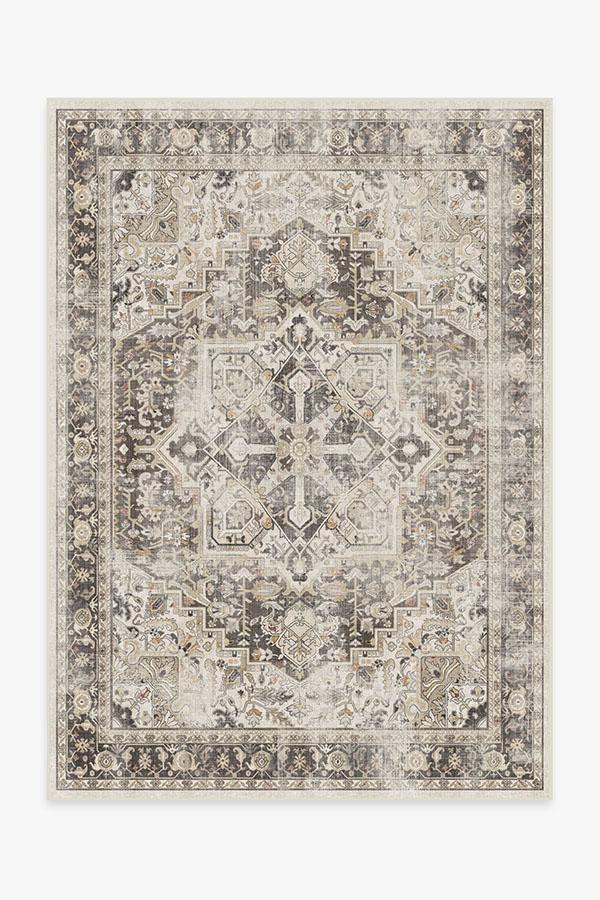 Kamran Hazel Rug 5'x7' | Stain-Resistant