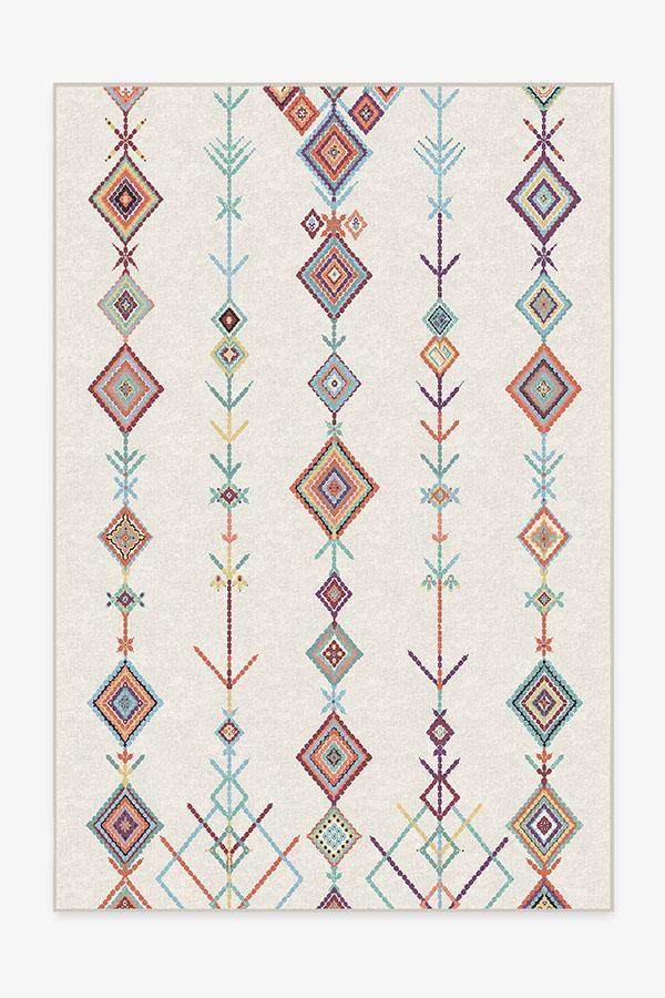 Kenza Polychrome Rug 6'x9' | Stain-Resistant