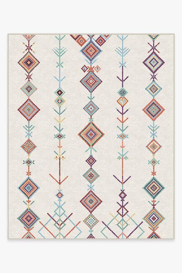 Kenza Polychrome Rug 8'x10' | Stain-Resistant