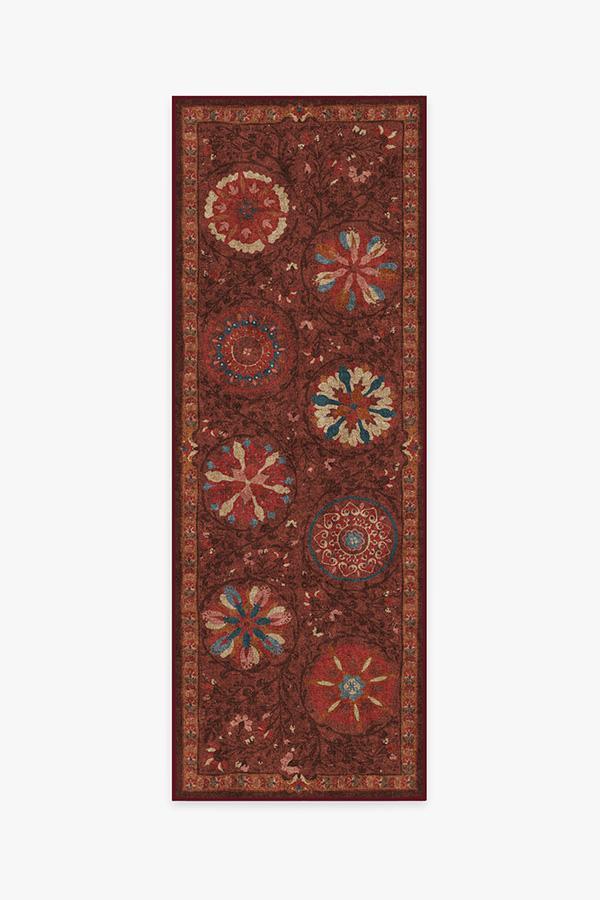Latiff Autumn Rug 2.5'x7' | Stain-Resistant