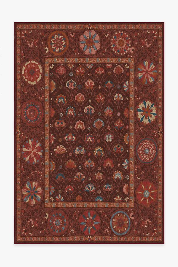 Latiff Autumn Rug 6'x9' | Stain-Resistant
