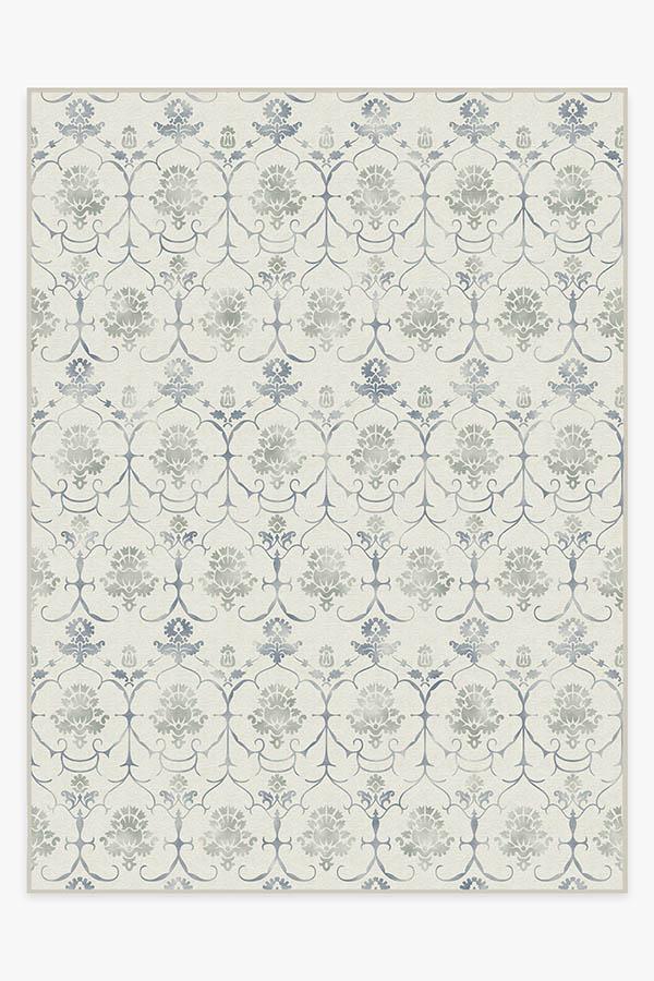 Leila Creme Vintage Rug 9'x12' | Stain-Resistant