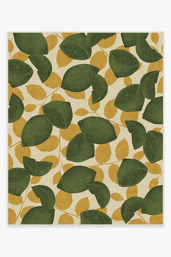 Lemonade Lime Rug 8'x10' | Stain-Resistant