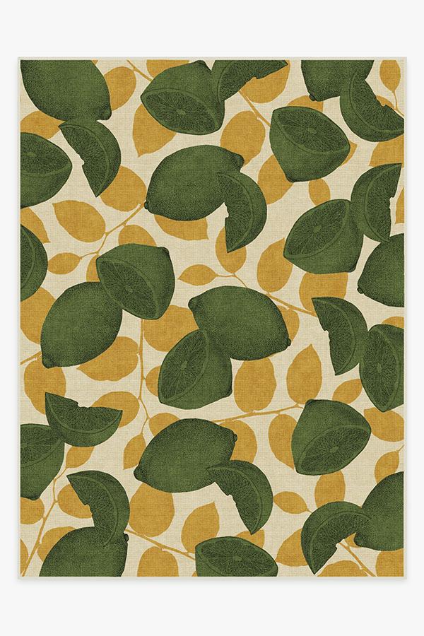 Lemonade Lime Rug 9'x12' | Stain-Resistant