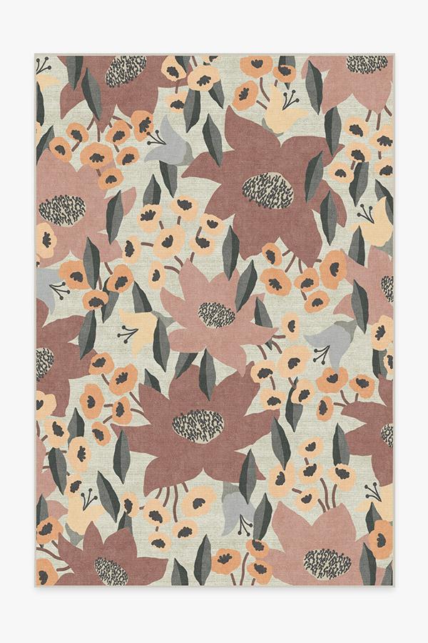 Lilia Rose Rug 6'x9' | Stain-Resistant