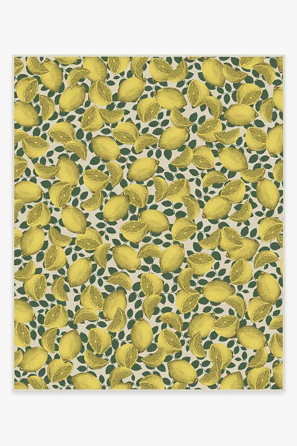 Outdoor Limoncello Yellow Rug 8'x10' | Stain-Resistant
