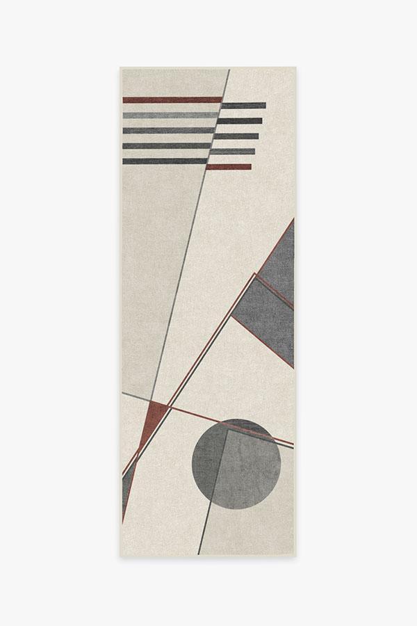 Lino Sumac Rug 2.5'x7' | Stain-Resistant