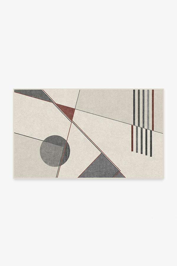 Lino Sumac Rug 3'x5' | Stain-Resistant