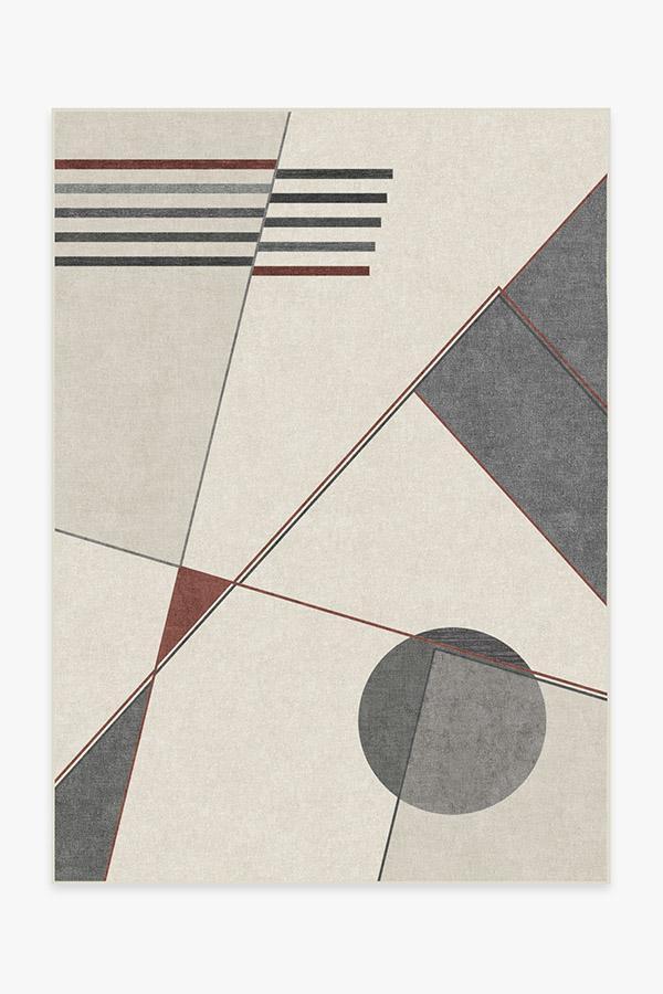 Lino Sumac Rug 5'x7' | Stain-Resistant