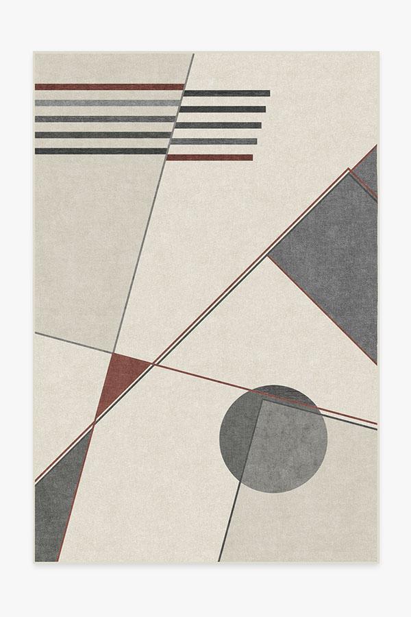 Lino Sumac Rug 6'x9' | Stain-Resistant