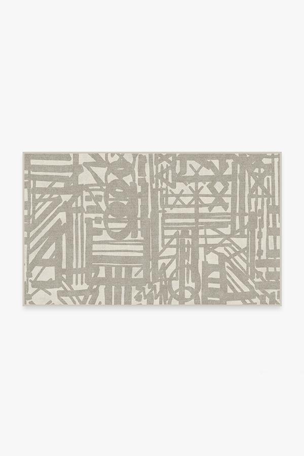 Lokal Natural Rug 3'x5' | Stain-Resistant