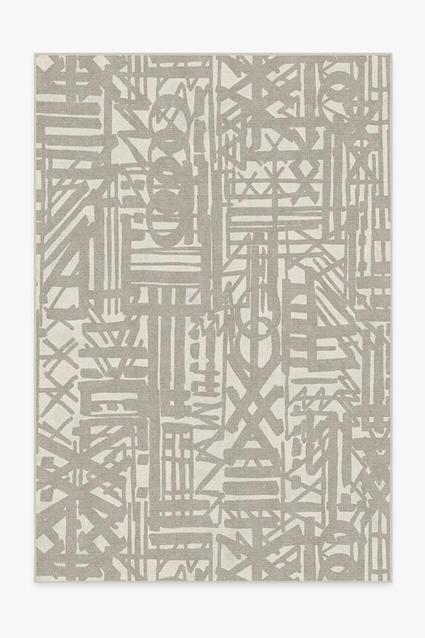 Lokal Natural Rug 6'x9' | Stain-Resistant