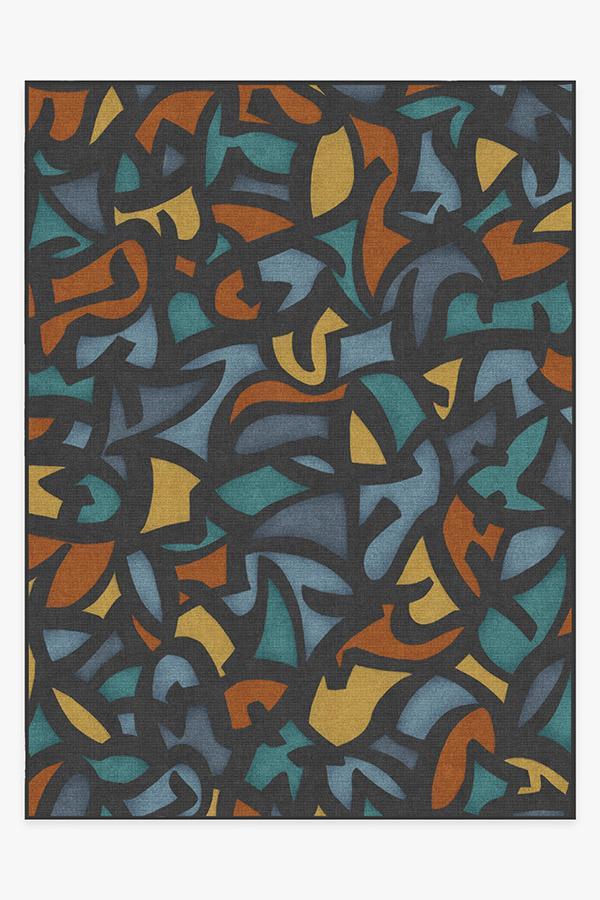 Lumen Multicolor Rug 9'x12' | Stain-Resistant
