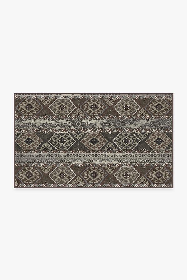 Lunara Geo Lava Rock Rug 3'x5' | Stain-Resistant