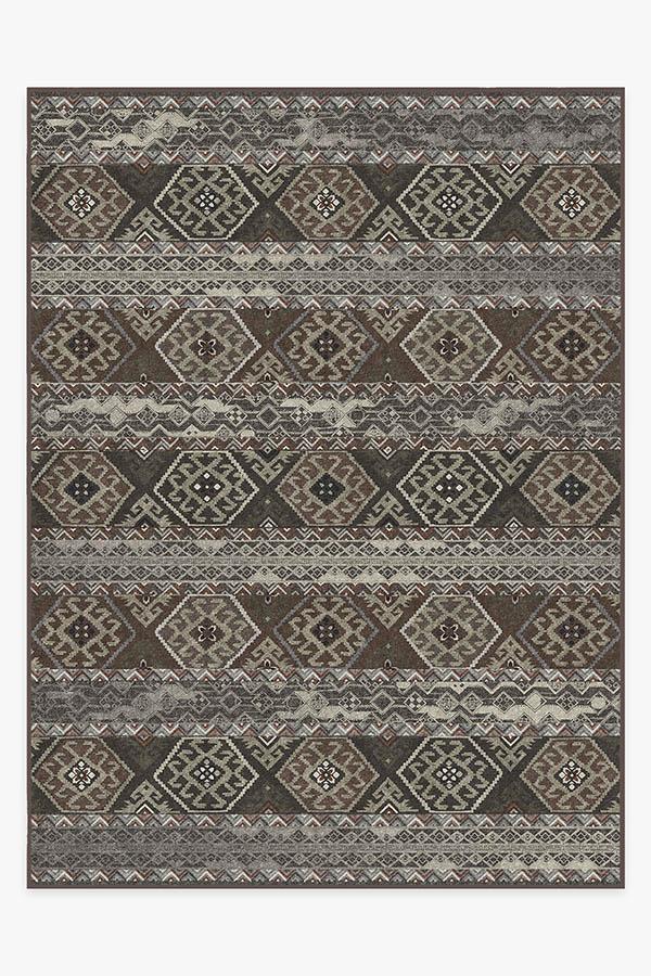 Lunara Geo Lava Rock Rug 9'x12' | Stain-Resistant