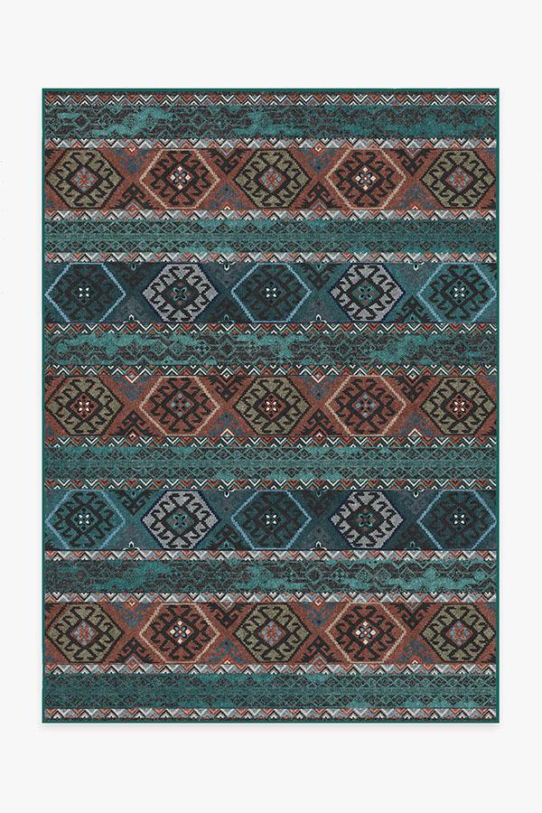 Lunara Geo Polychrome Rug 5'x7' | Stain-Resistant