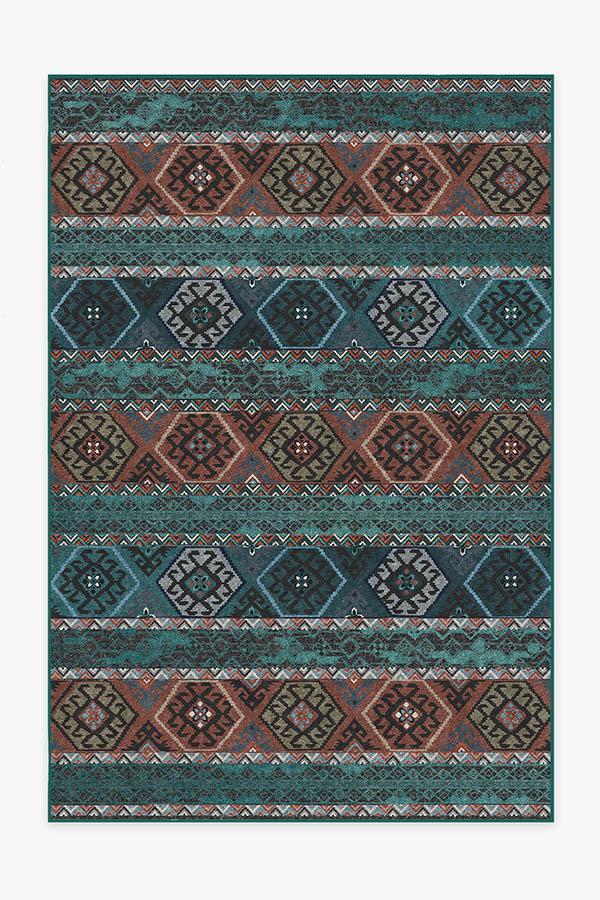 Lunara Geo Polychrome Rug 6'x9' | Stain-Resistant
