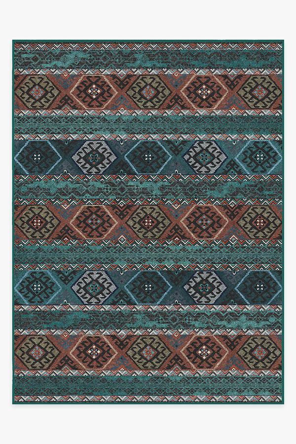 Lunara Geo Polychrome Rug 9'x12' | Stain-Resistant