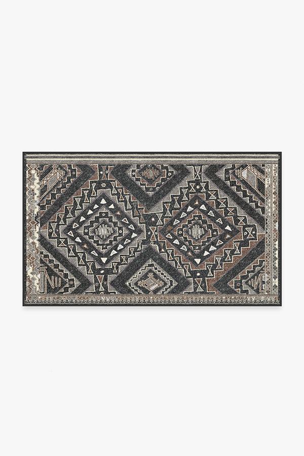 Lunja Lava Rock Rug 3'x5' | Stain-Resistant