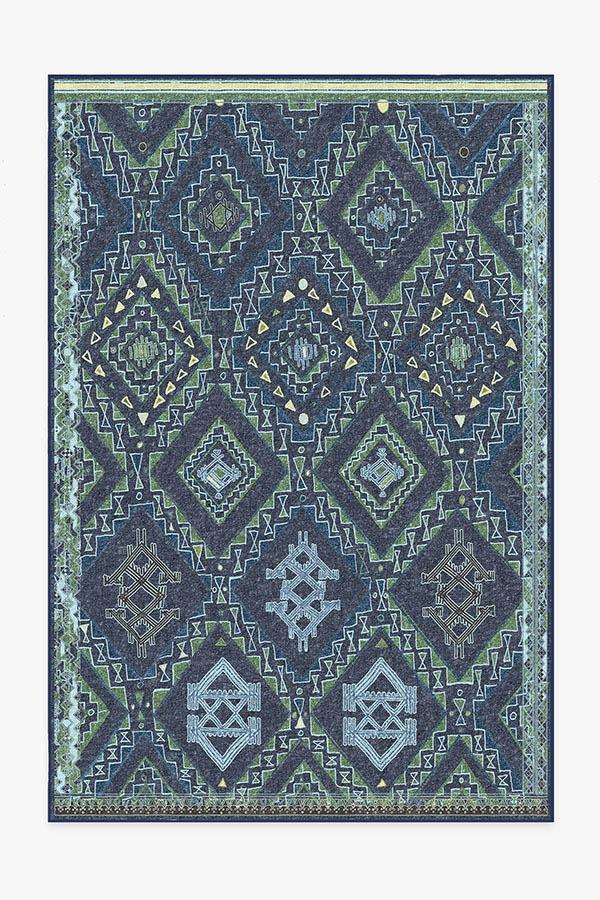Lunja Midnight Rug 6'x9' | Stain-Resistant