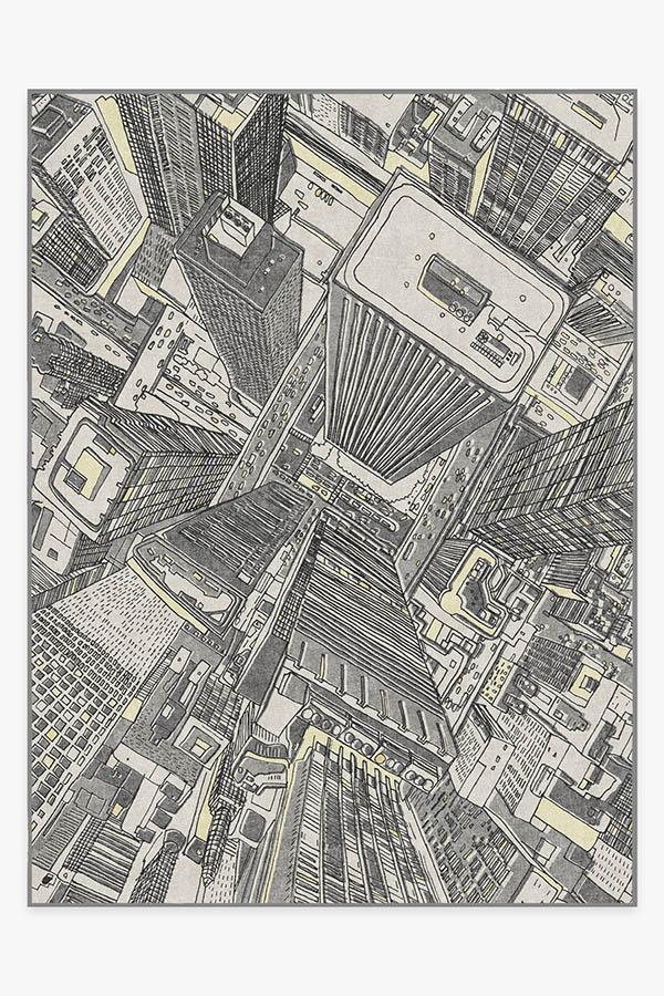 Lux Grey Rug 9'x12' | Stain-Resistant