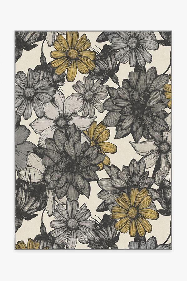 Mae Grey Rug 5'x7' | Stain-Resistant