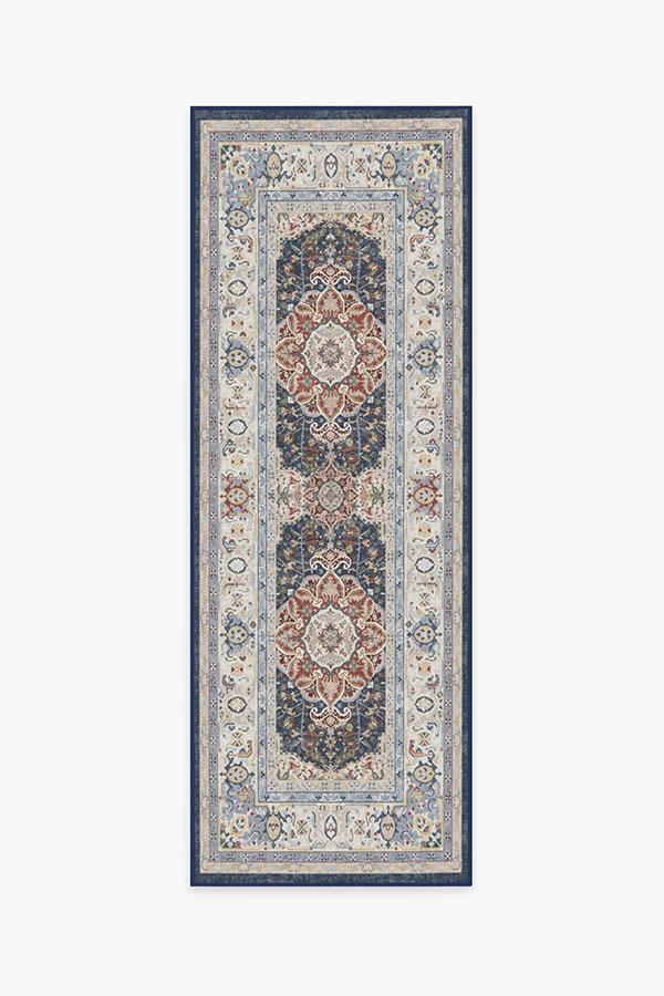 Malileh Heriz Opal Rug 2.5'x7' | Stain-Resistant
