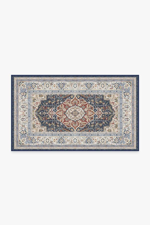 Malileh Heriz Opal Rug 3'x5' | Stain-Resistant
