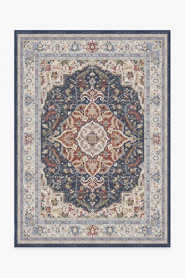 Malileh Heriz Opal Rug 5'x7' | Stain-Resistant