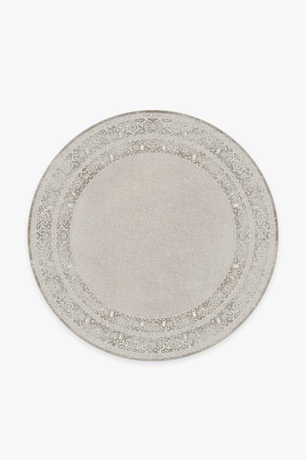 Maral Border Hazel Rug 6' Round | Stain-Resistant