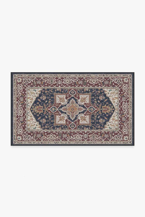Maral Heriz Sapphire Rug 3'x5' | Stain-Resistant