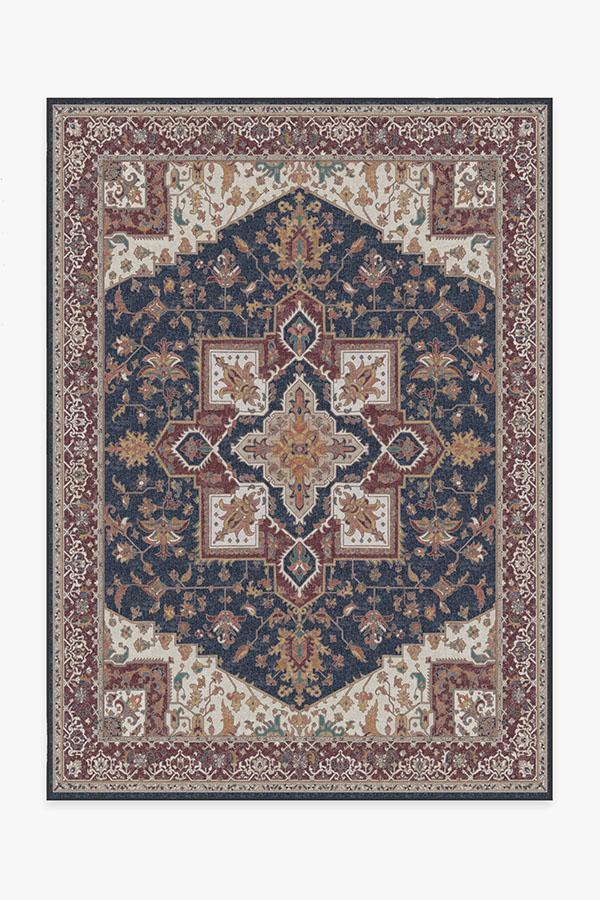 Maral Heriz Sapphire Rug 5'x7' | Stain-Resistant