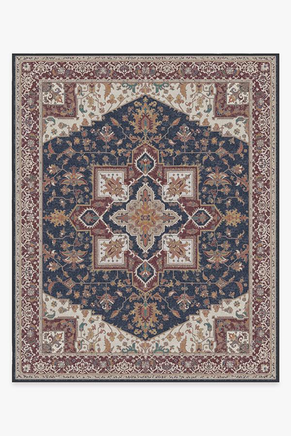 Maral Heriz Sapphire Rug 8'x10' | Stain-Resistant