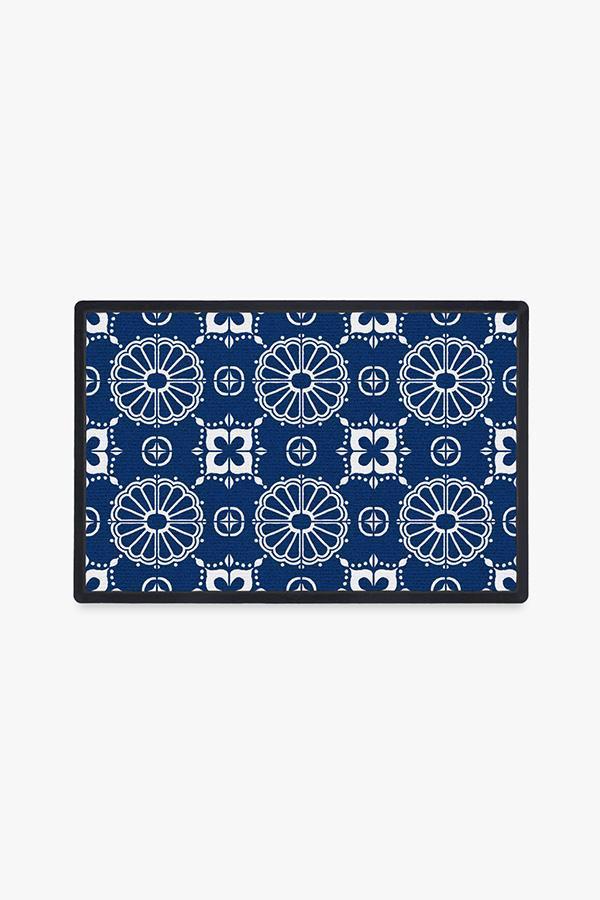 Marbella Delft Blue Doormat
