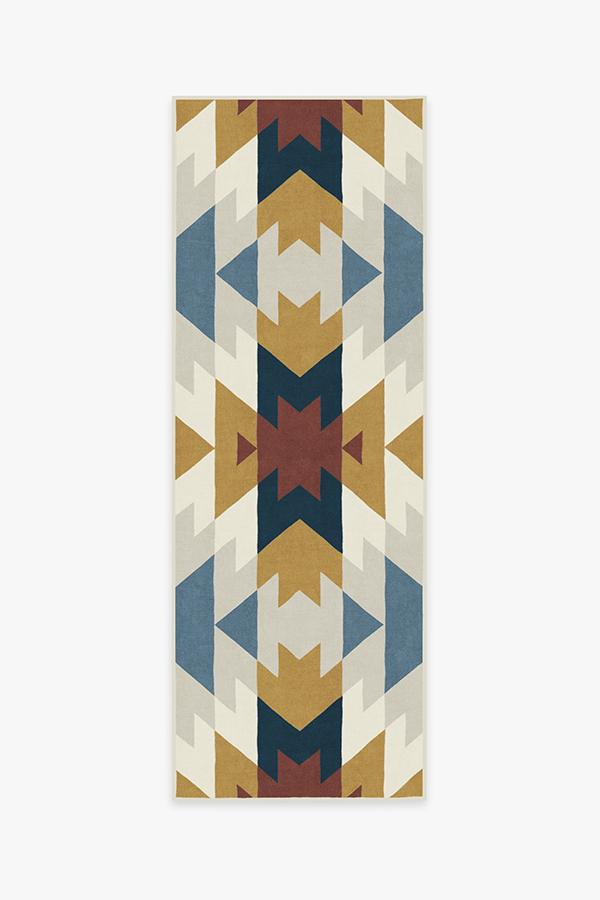 Mariposa Polychrome Rug 2.5'x10' | Stain-Resistant
