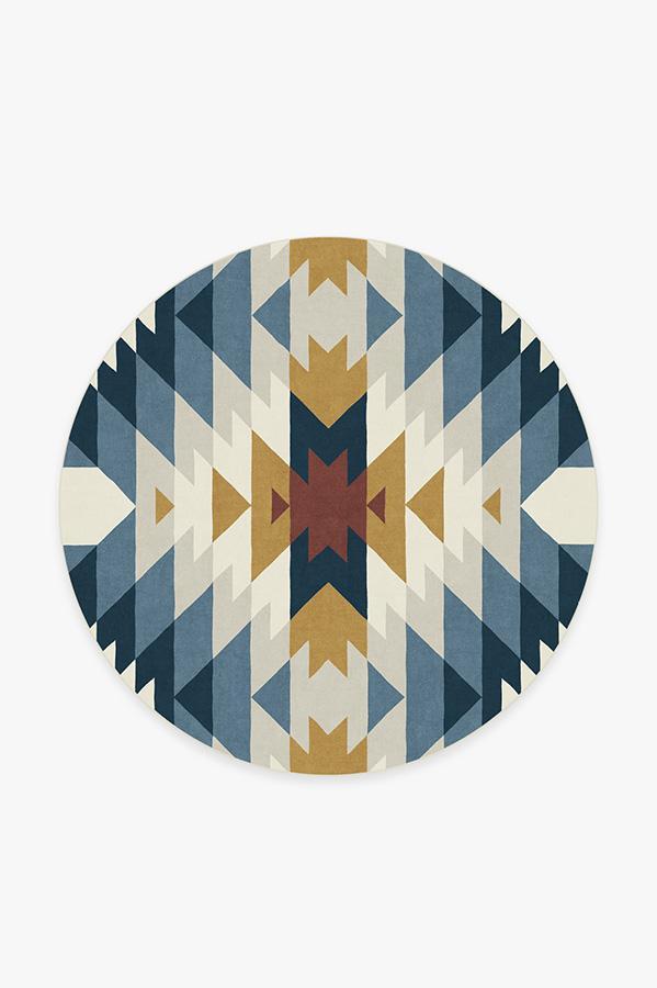 Mariposa Polychrome Rug 6' Round | Stain-Resistant
