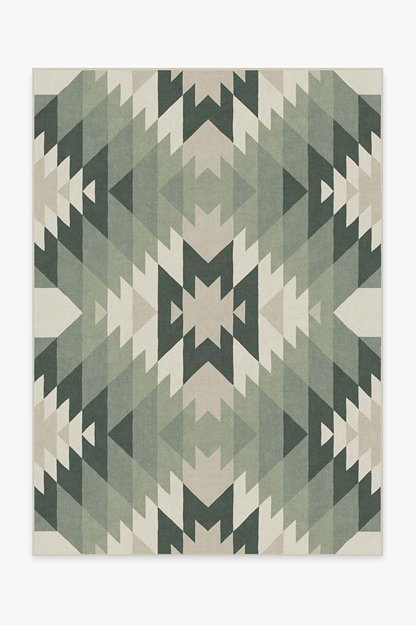 Mariposa Sage Rug 5'x7' | Stain-Resistant