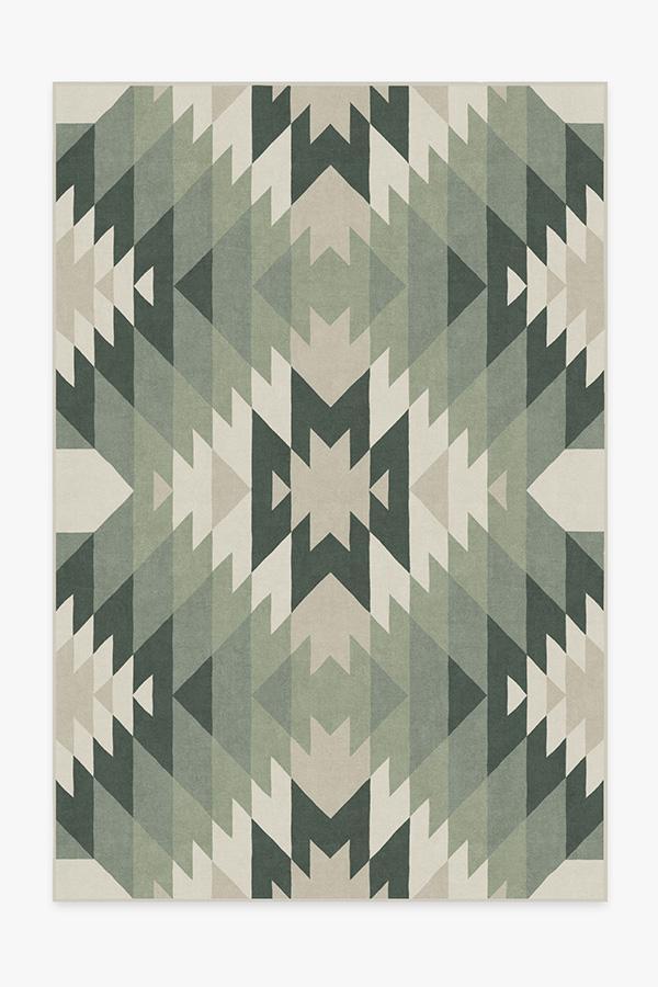 Mariposa Sage Rug 6'x9' | Stain-Resistant
