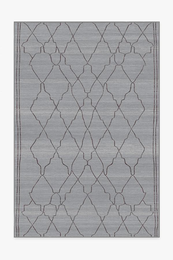 Marrakesh Grey Rug 6'x9' | Stain-Resistant