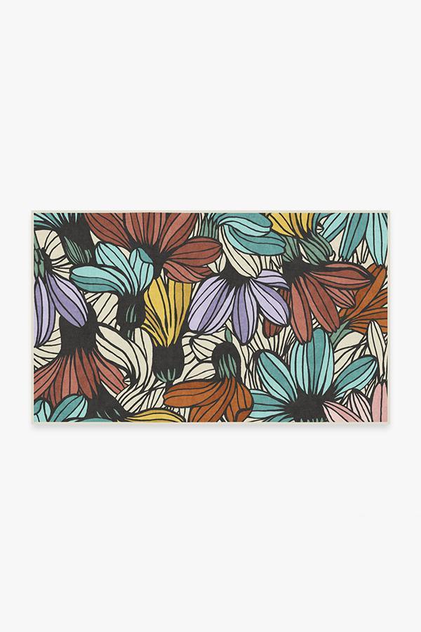 Meena Polychrome Rug 3'x5' | Stain-Resistant