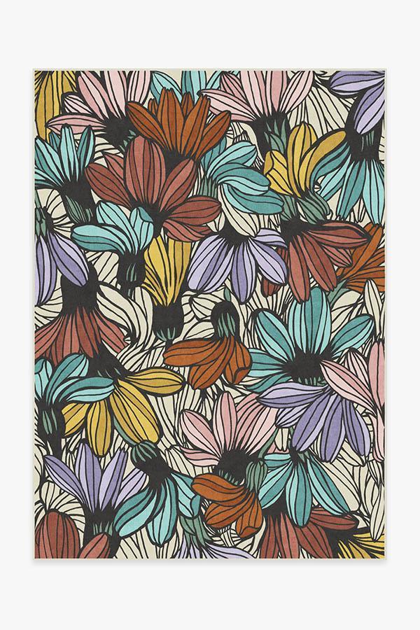 Meena Polychrome Rug 5'x7' | Stain-Resistant