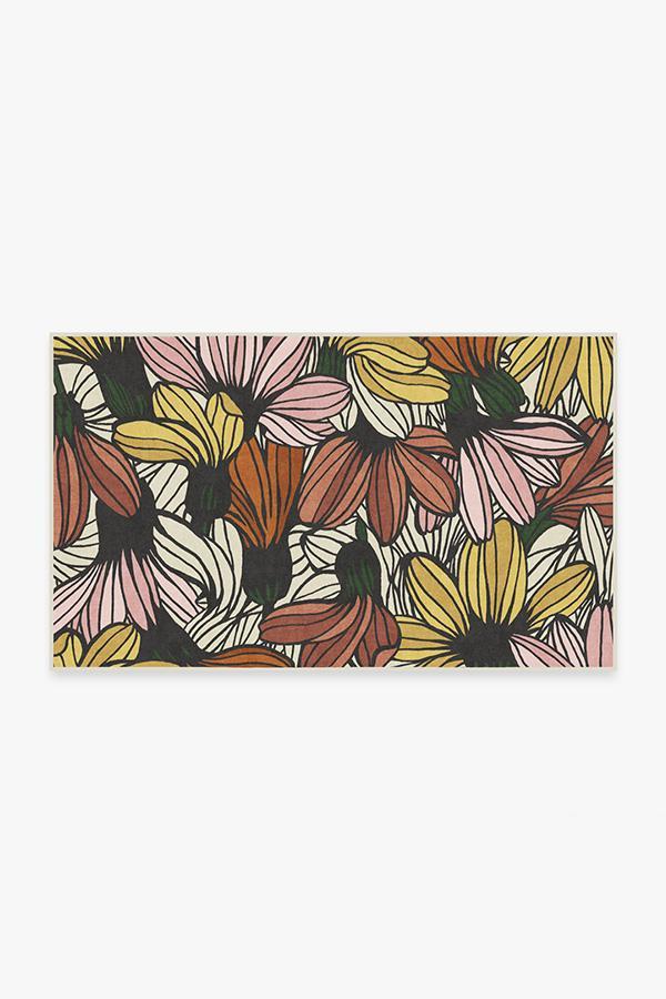 Meena Starburst Rug 3'x5' | Stain-Resistant
